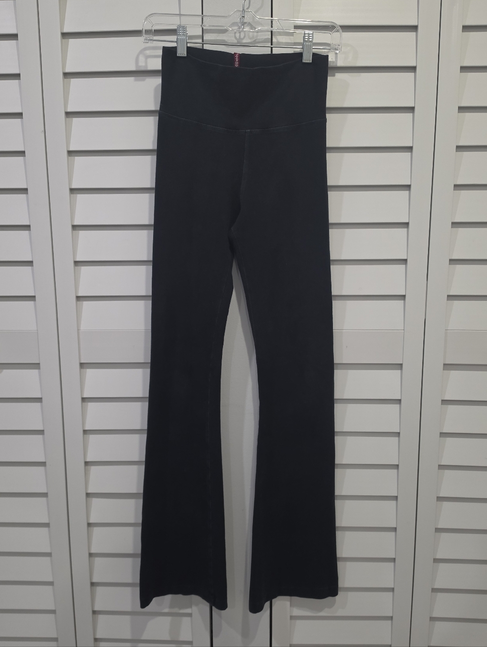 Hard Tail Forever Foldover Flare Bottom Pants Leggings - Classic Y2k Sz. S